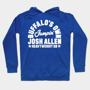 Jumpin' Josh Allen White Hoodie